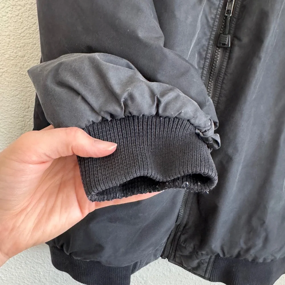 VTG Y2K WearGuard Harley-Davidson Dealer Staff Jacket Black Fleece Lined‎ Mens M